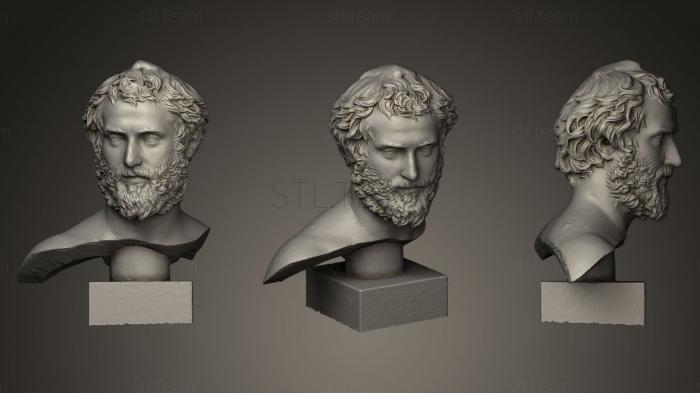 3D модель Бюст римлянина (STL)